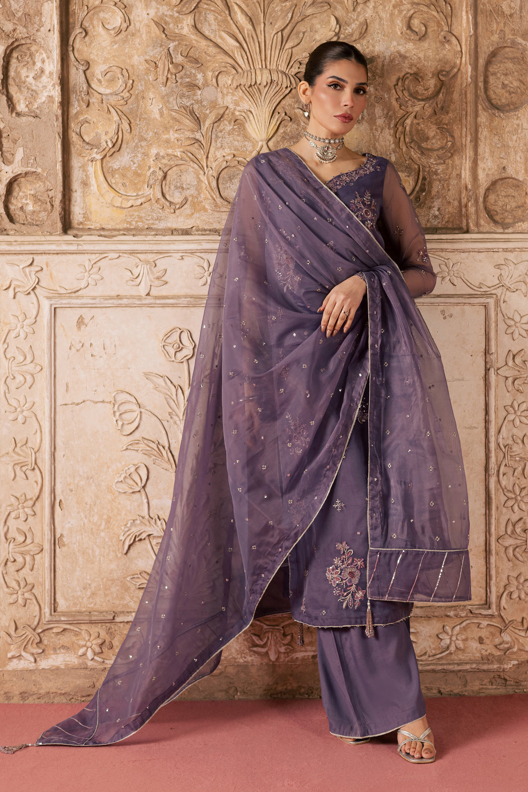 Meesha 3Pc - Festive Luxe Pret