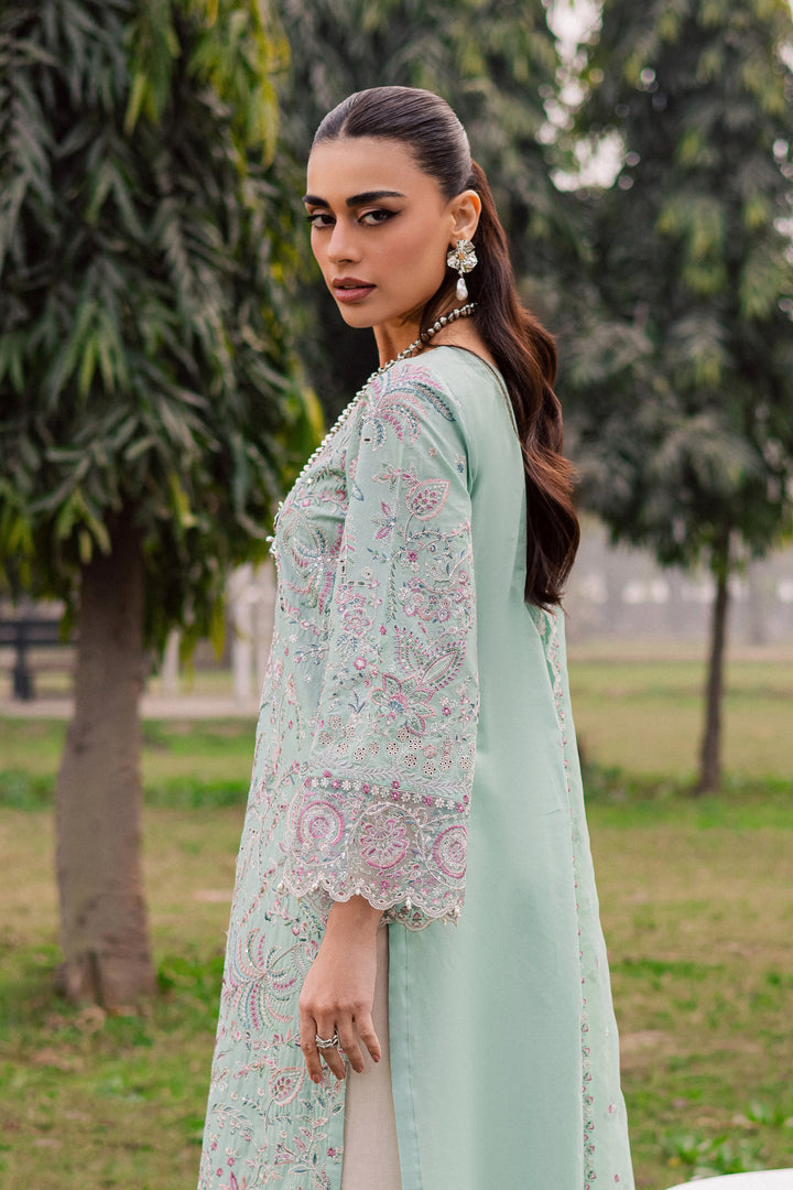 Iridule 3Pc - Festive Embroidered Lawn
