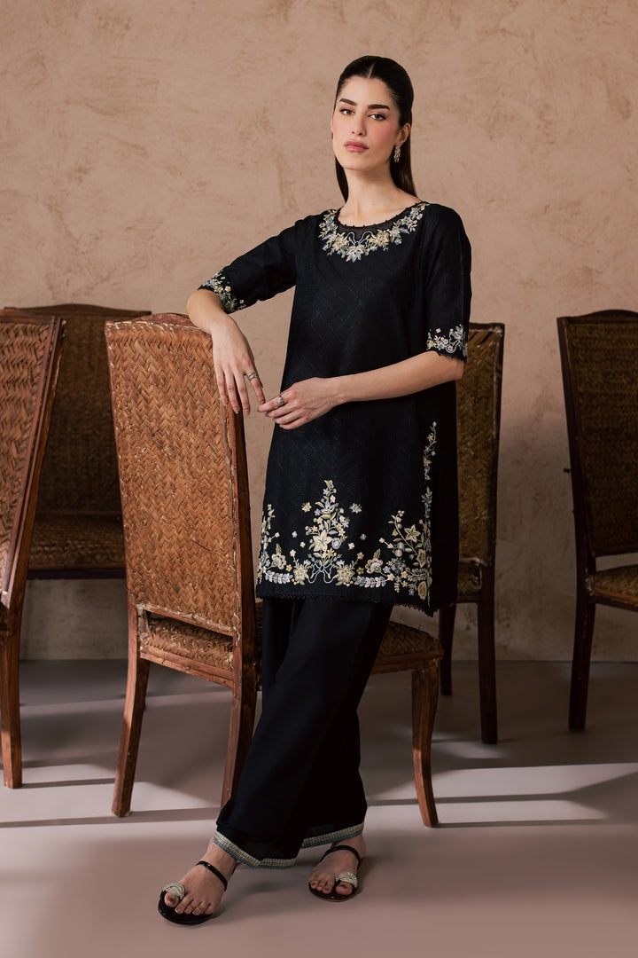 Venom Veil 2Pc - Embroidered Lawn Dress