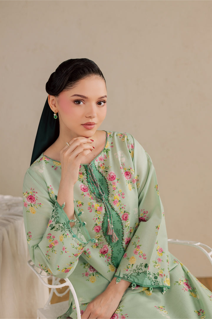 Wally 2Pc - Printed Lawn Dress