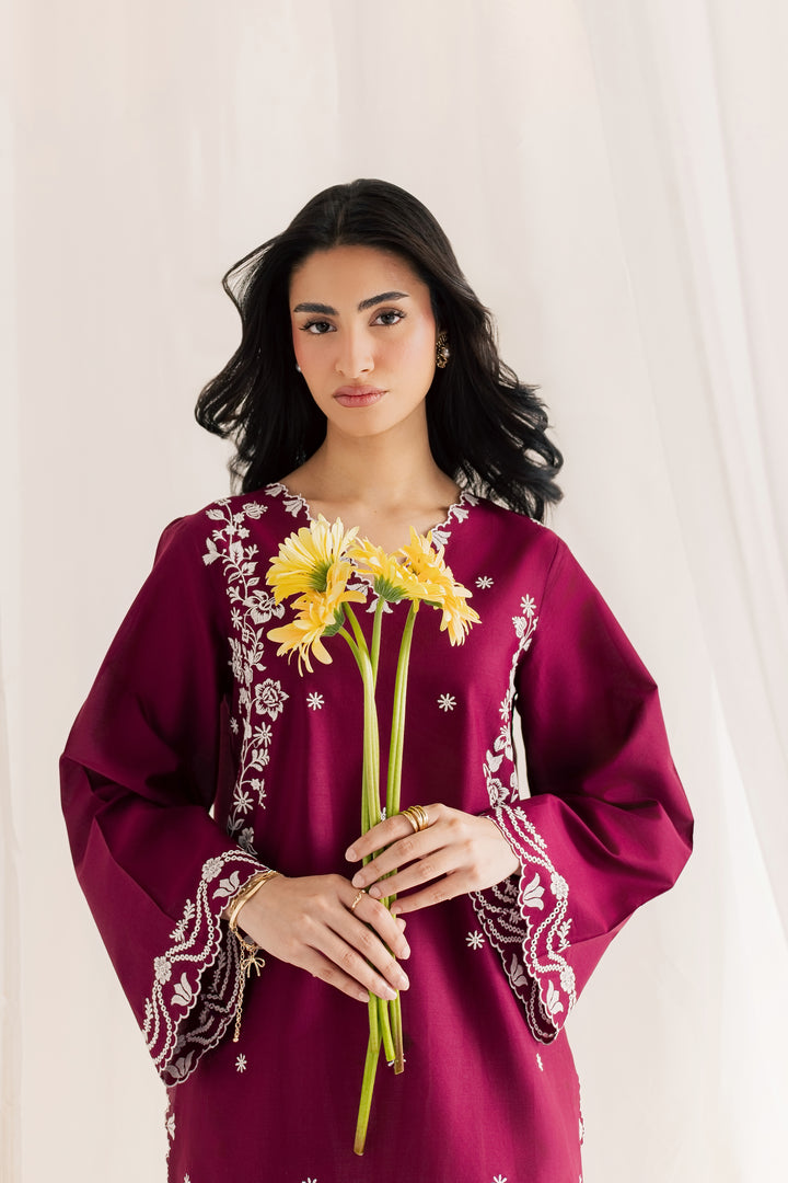Jam Heart 2Pc - Embroidered Lawn Dress