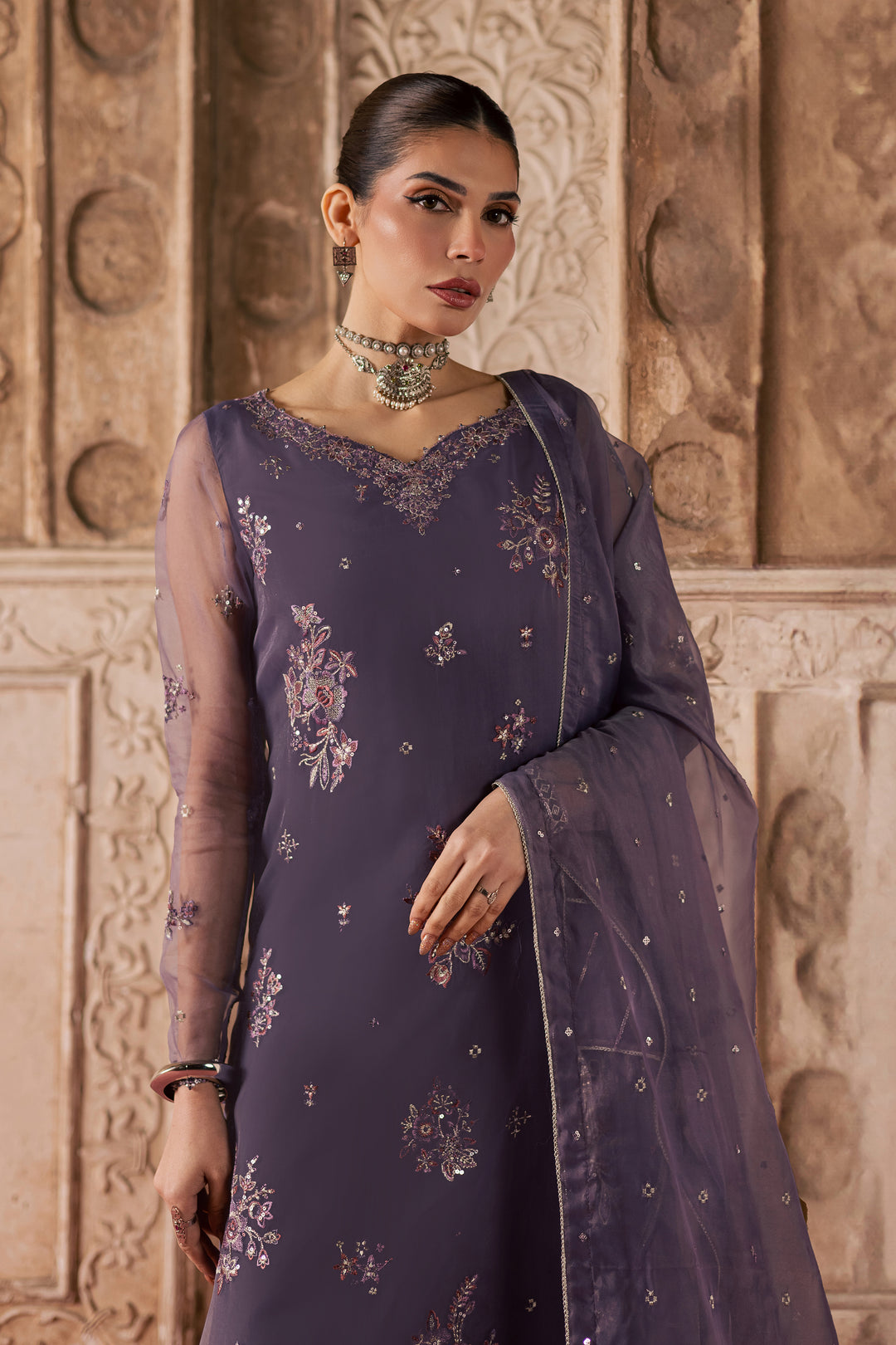 Meesha 3Pc - Festive Luxe Pret