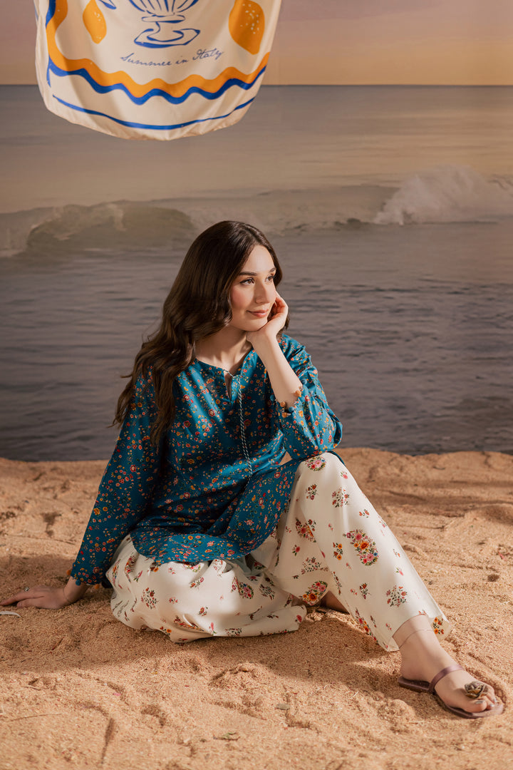 Yunna 2Pc - Printed Lawn Dress