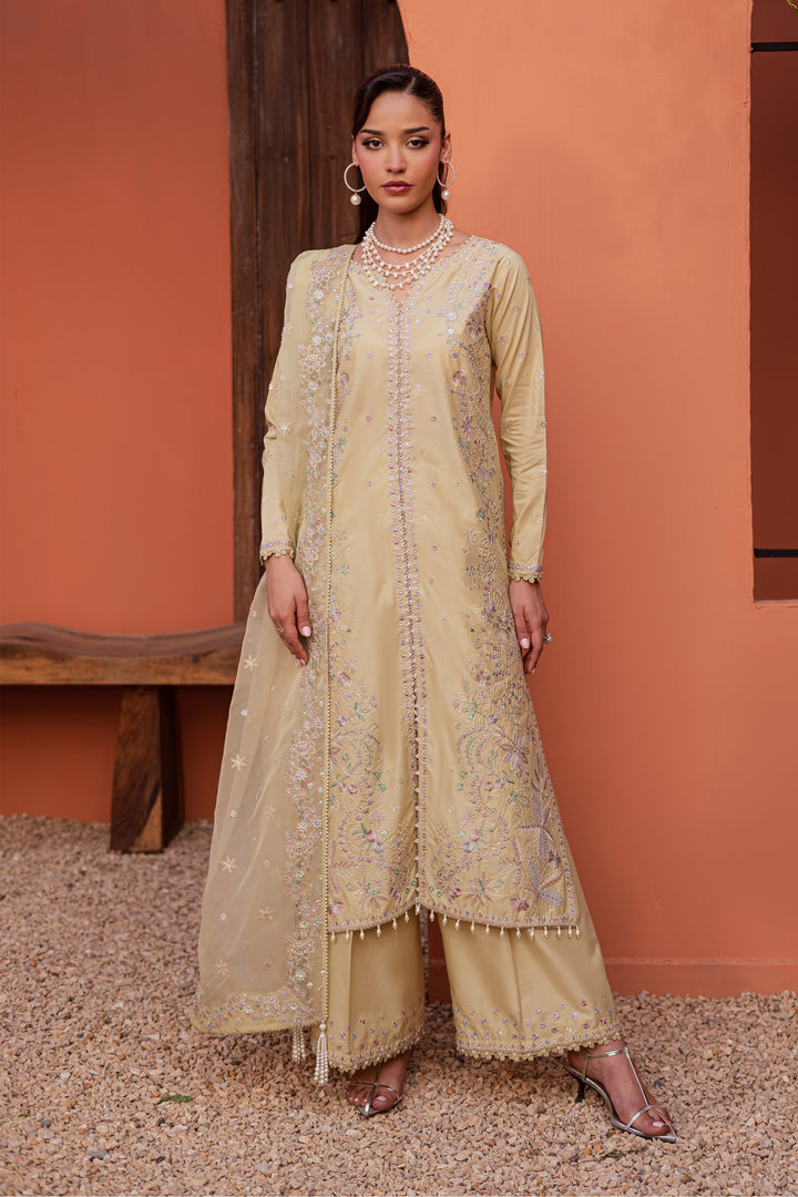 Felia 3Pc - Festive Embroidered Lawn