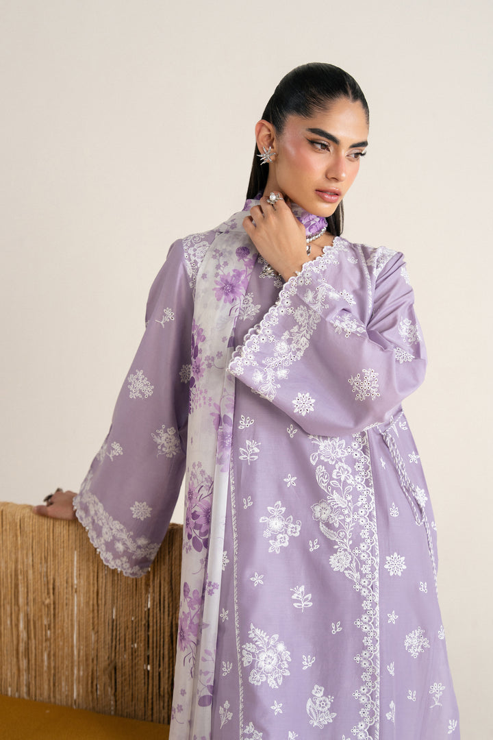 Dusty Lilac 3Pc - Festive Eid Pret