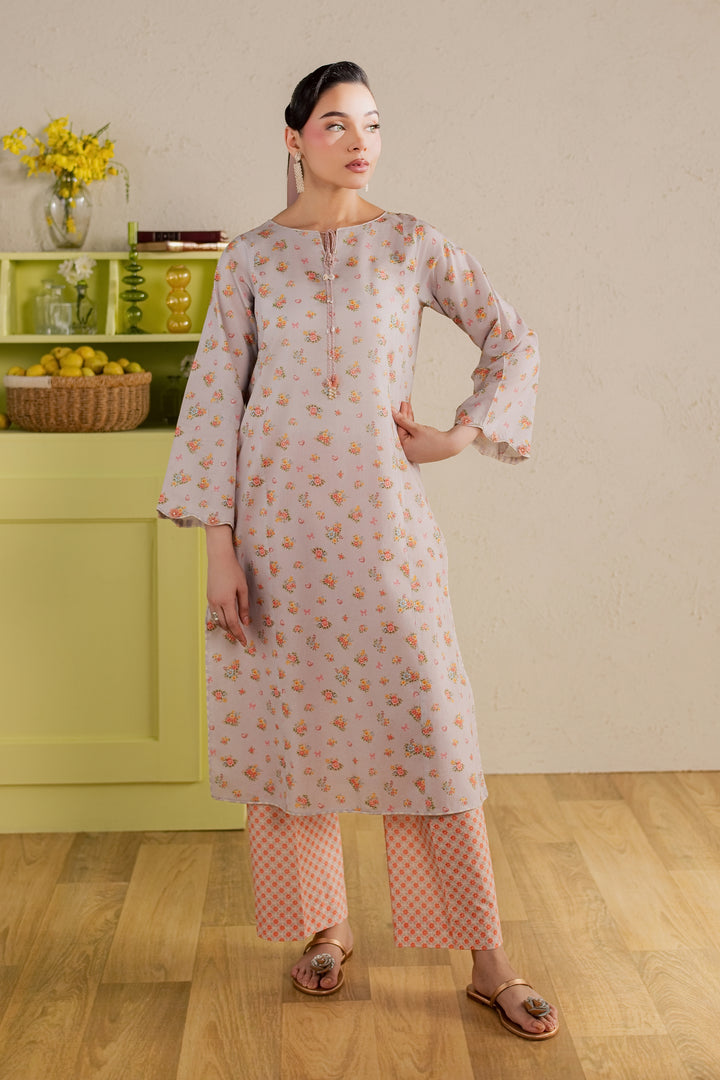 Yanny 2Pc - Printed Lawn Dress