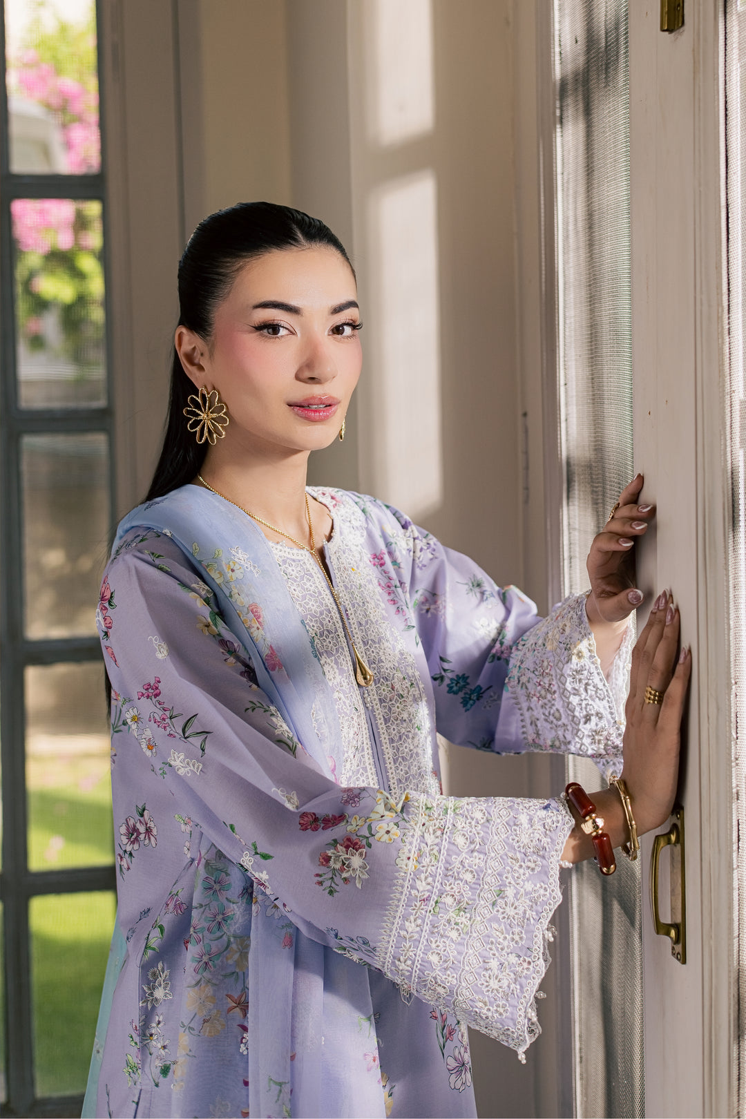 Ira 3Pc - Luxury Embroidered Lawn