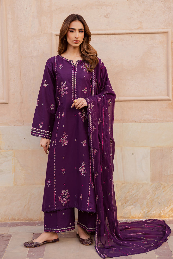 Mashayem 3Pc - Festive Embroidered Lawn