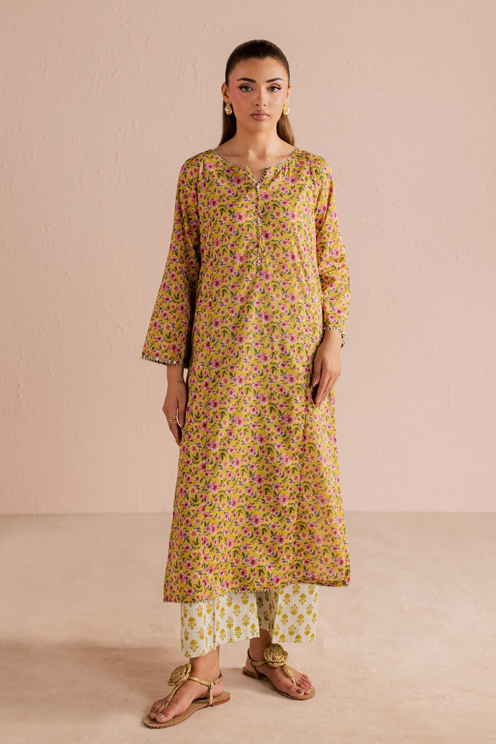 Dan 2Pc - Printed Lawn Dress