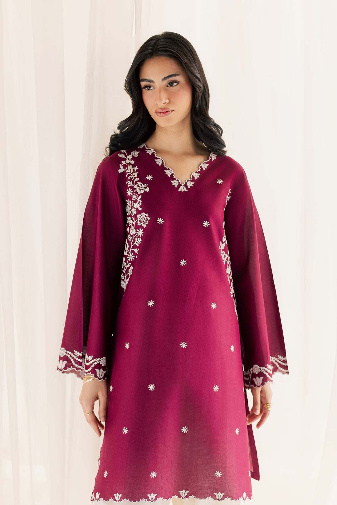 Jam Heart 2Pc - Embroidered Lawn Dress