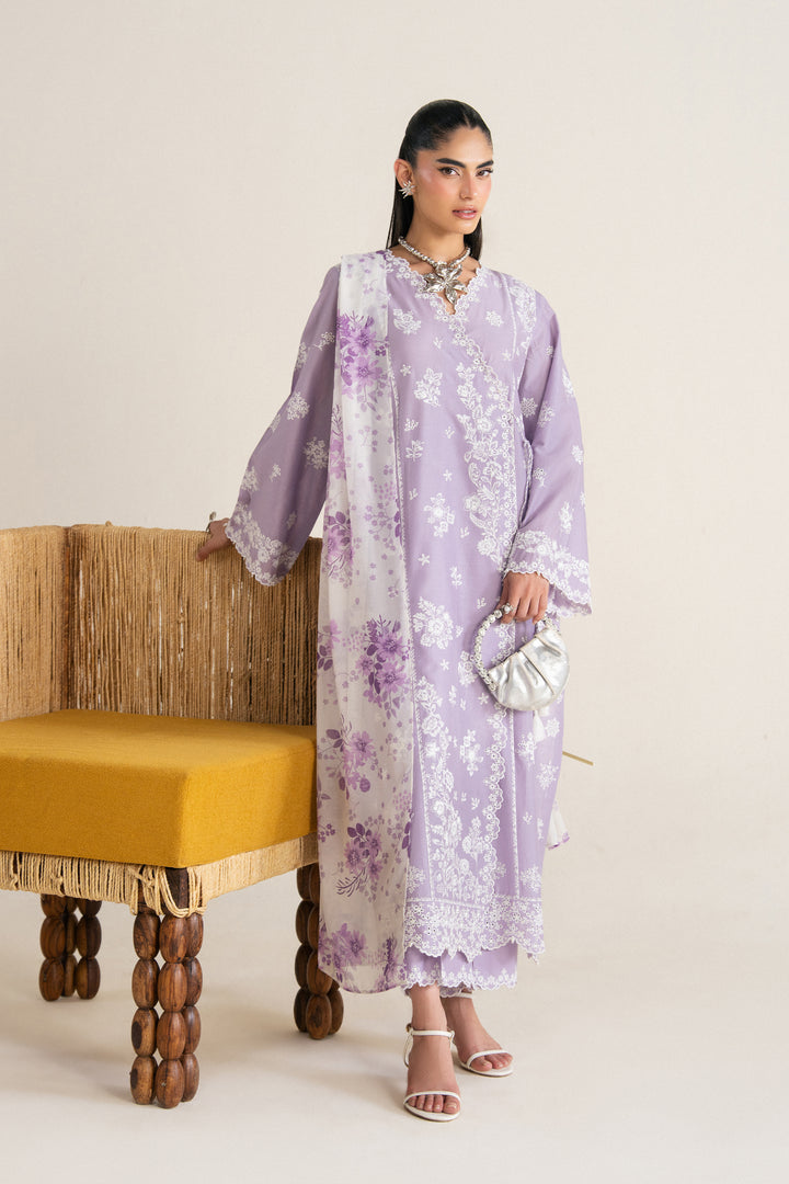 Dusty Lilac 3Pc - Festive Eid Pret
