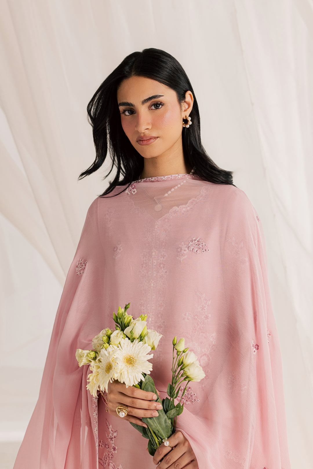 Seda 3Pc - Embroidered Lawn Dress