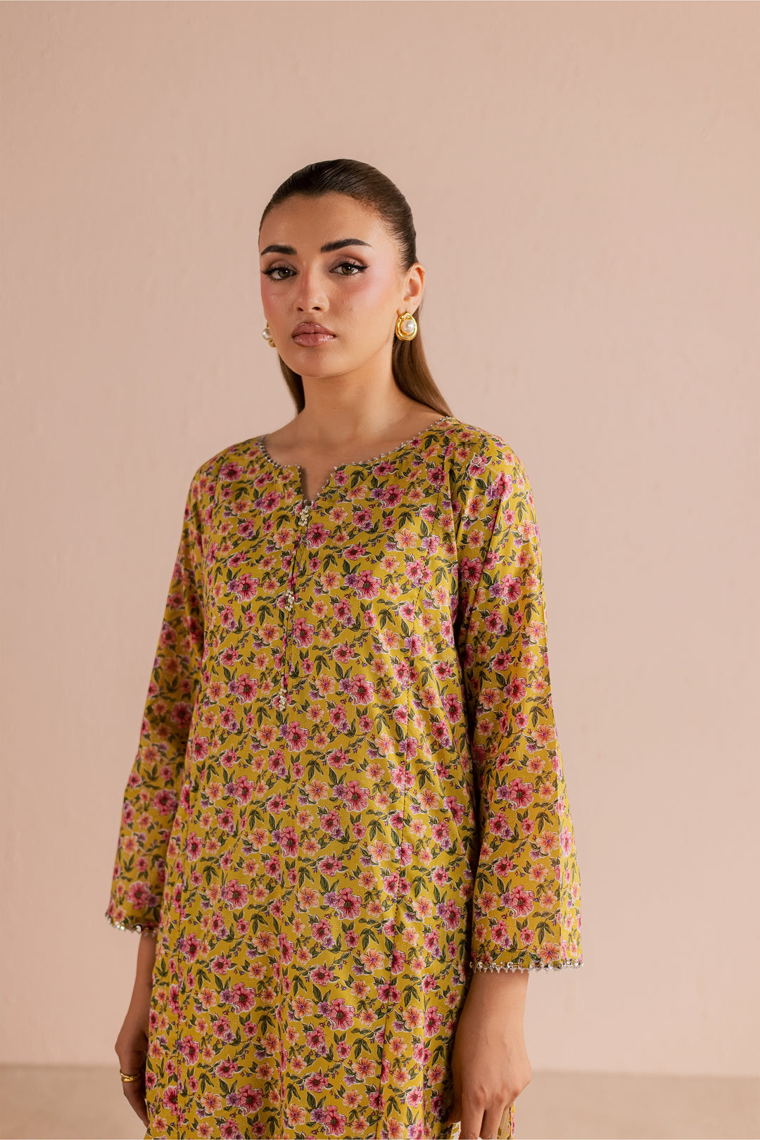 Dan 2Pc - Printed Lawn Dress