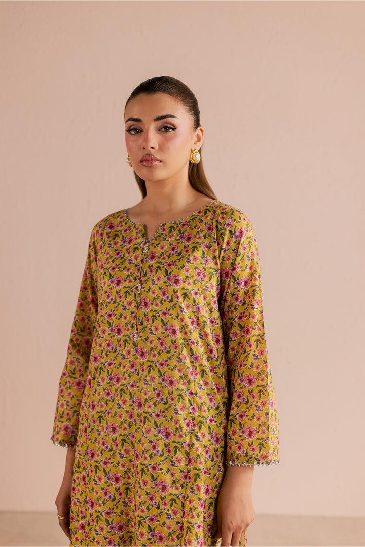 Dan 2Pc - Printed Lawn Dress