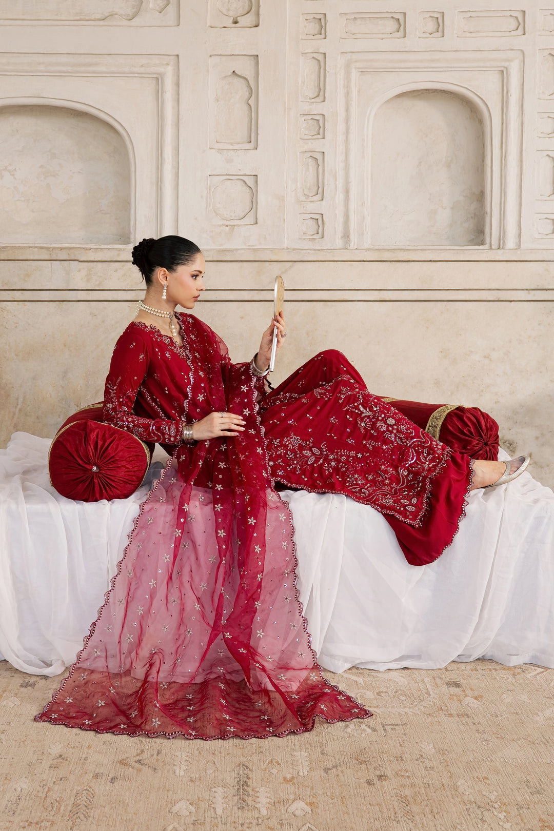 Ghazal e Bahar 3Pc - Wedding Formal Dress