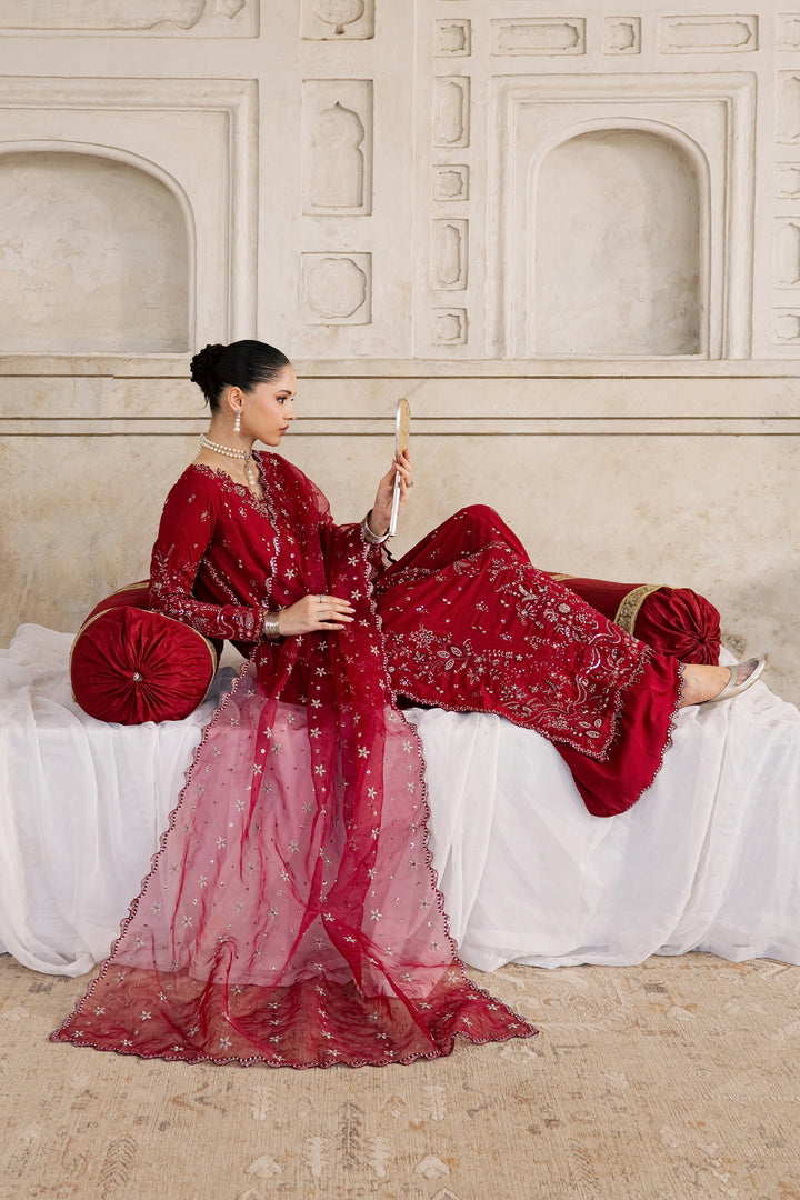 Ghazal e Bahar 3Pc - Wedding Formal Dress