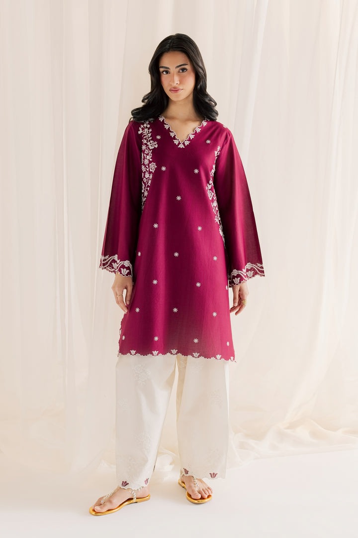 Jam Heart 2Pc - Embroidered Lawn Dress