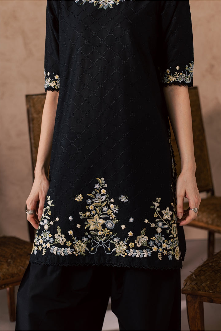 Venom Veil 2Pc - Embroidered Lawn Dress