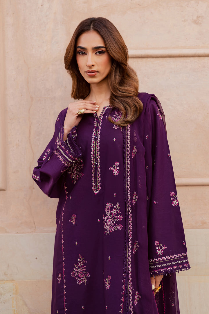Mashayem 3Pc - Festive Embroidered Lawn
