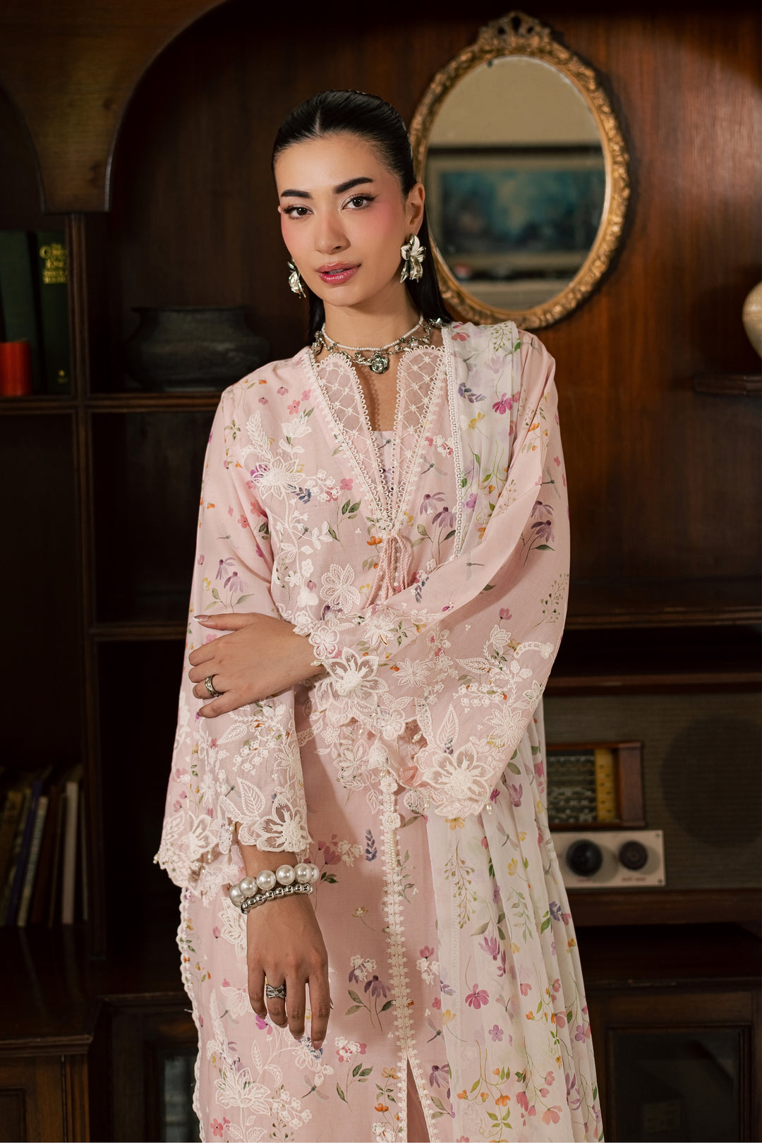 Sirel 3Pc - Luxury Embroidered Lawn