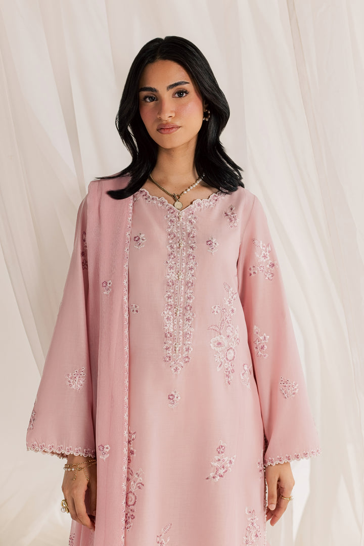 Seda 3Pc - Embroidered Lawn Dress