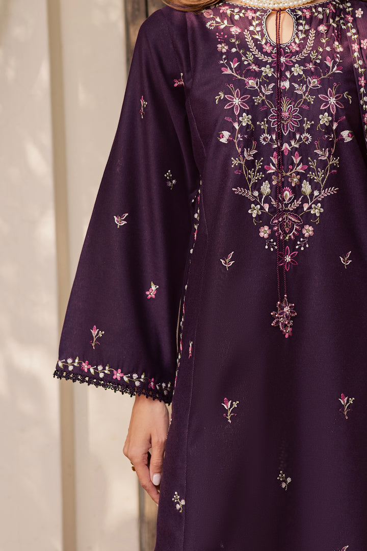Malam 3Pc - Embroidered Festive Pret