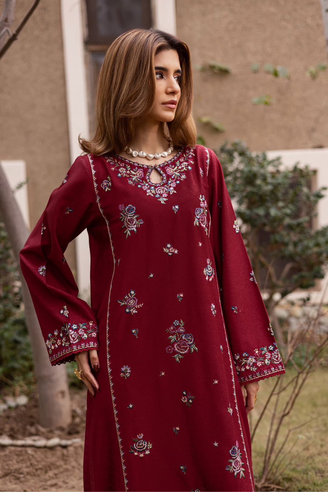 Thousand Island 2Pc - Embroidered Festive Pret