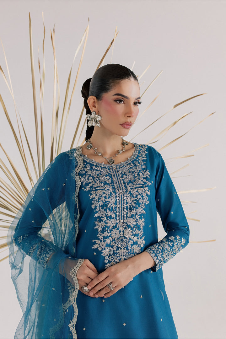 Pomeline 3Pc - Luxury Embroidered Lawn