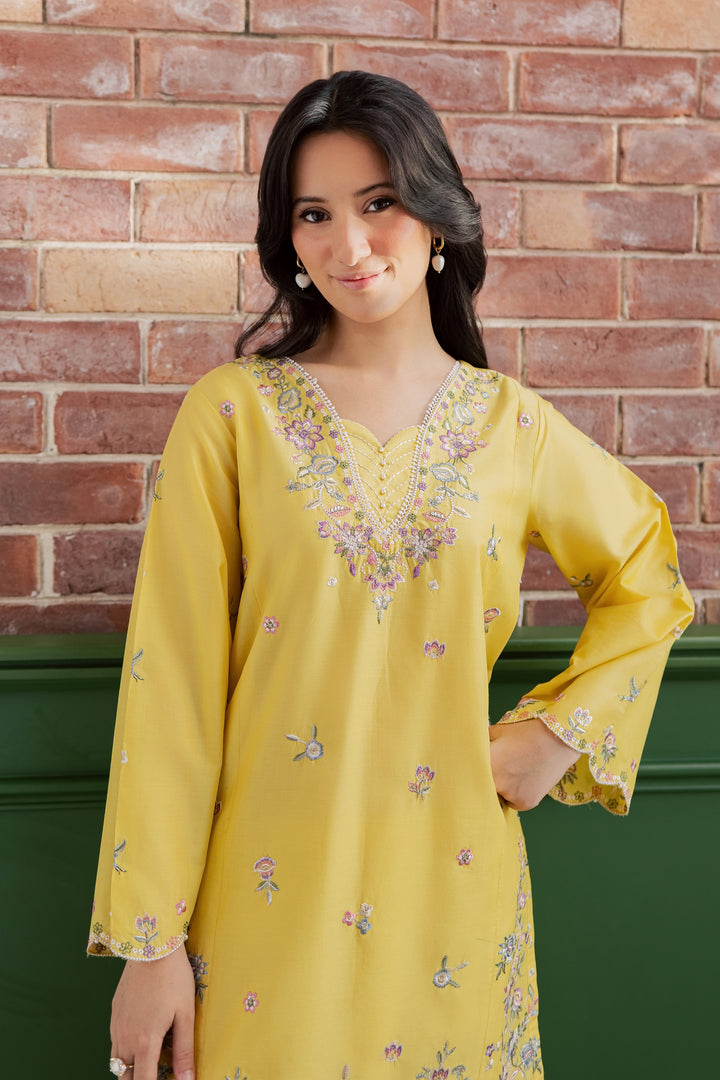 Auric 2Pc - Embroidered Lawn Dress