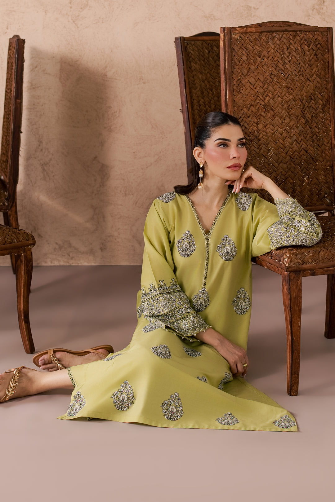Limera 2Pc - Embroidered Lawn Dress