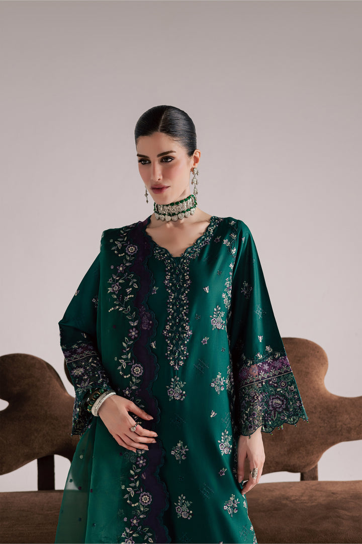 Purple Forest 3Pc - Festive Eid Pret