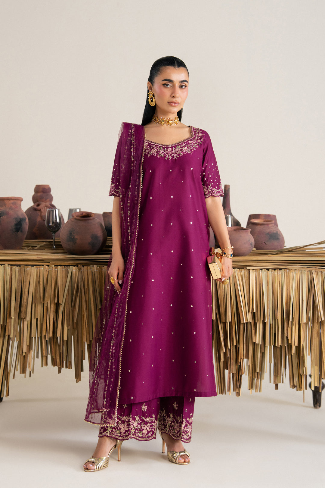 Yalina 3Pc - Festive Eid Pret