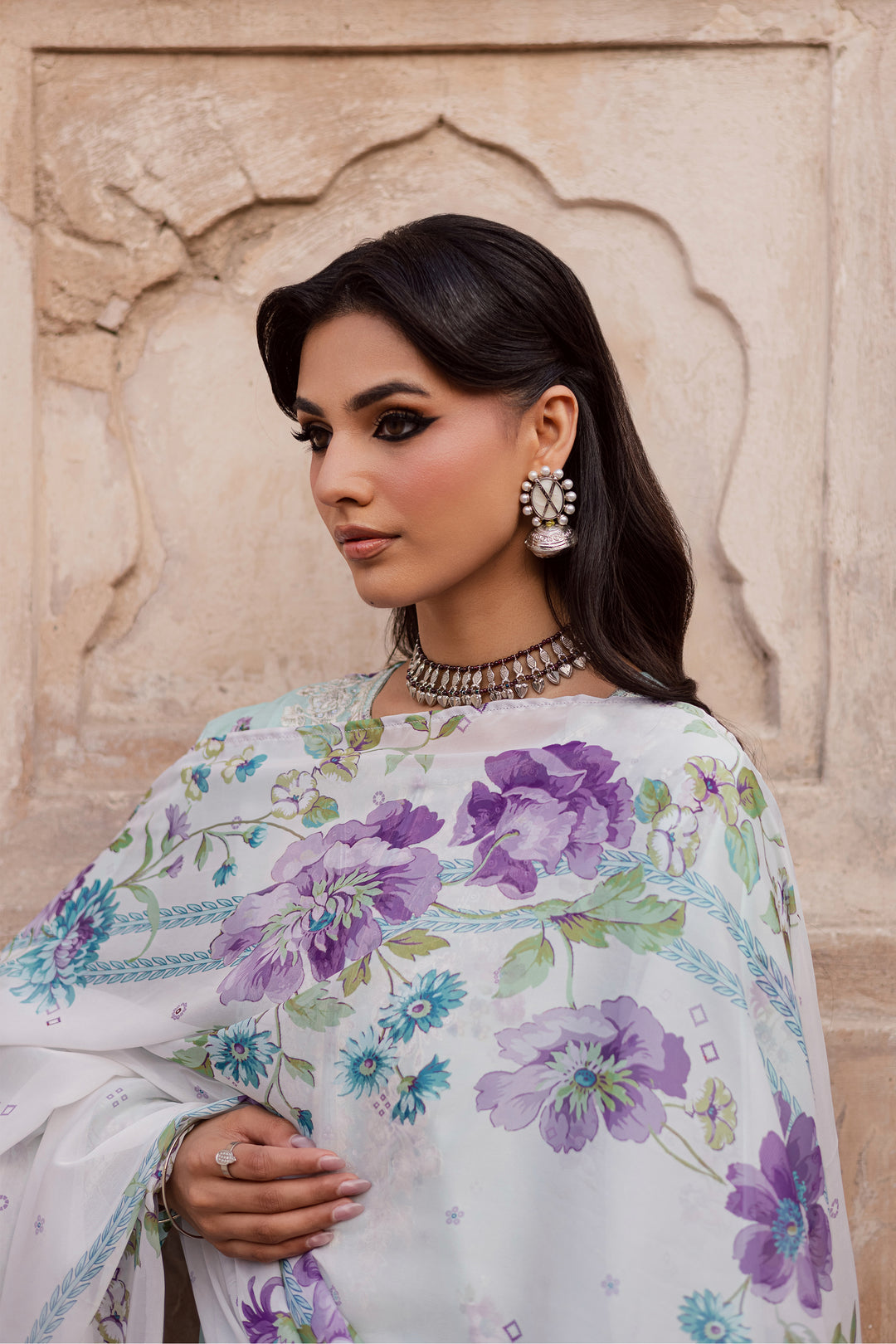 Morticia 3Pc - Festive Eid Prints