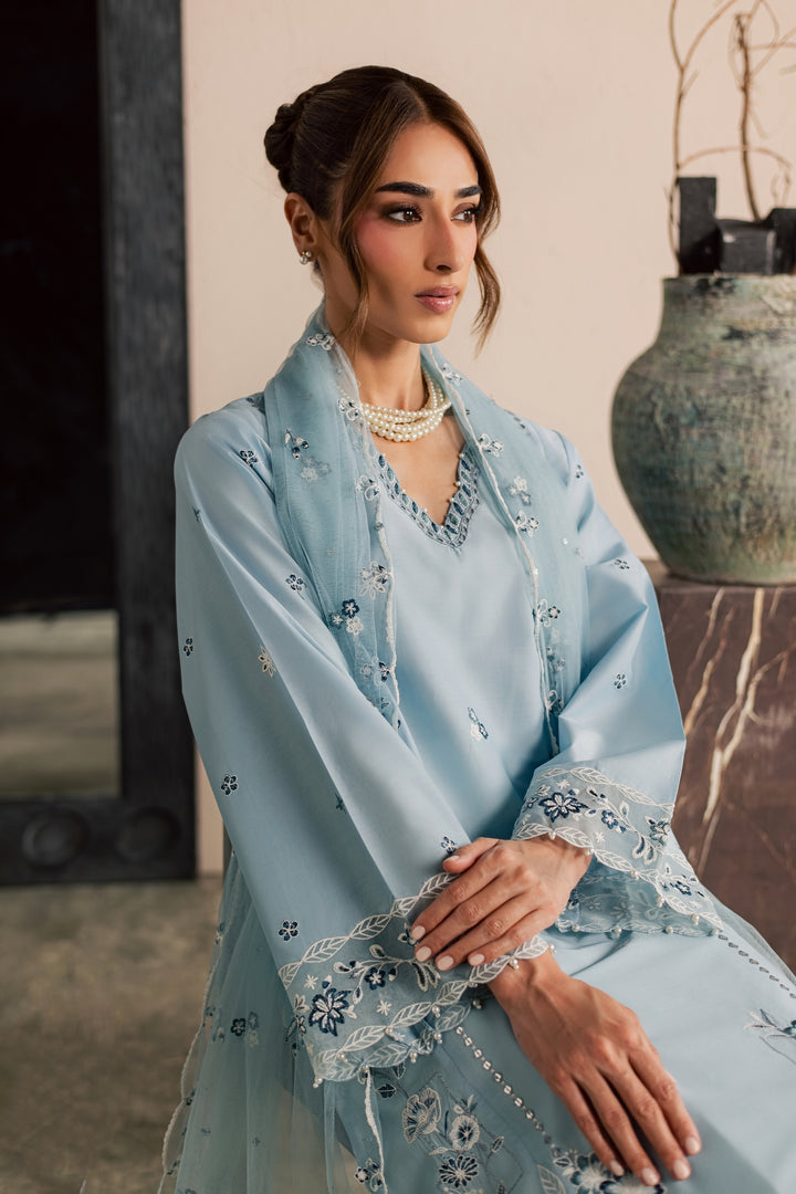 Minsk 3Pc - Embroidered Lawn Dress