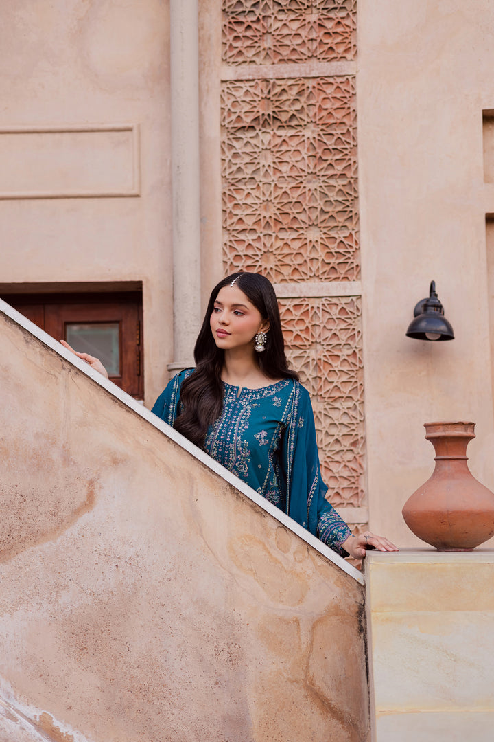 Araz 3Pc - Festive Embroidered Lawn