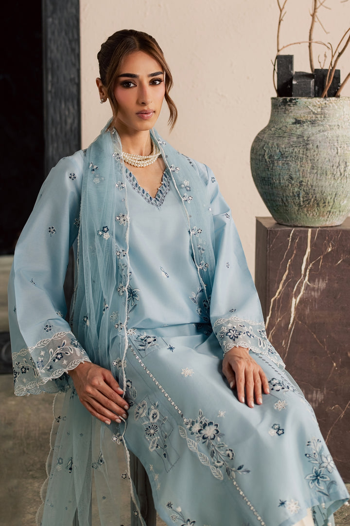 Minsk 3Pc - Embroidered Lawn Dress
