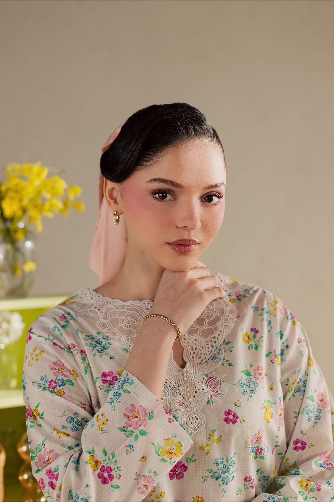 Floral Maze 2Pc - Printed Lawn Dress