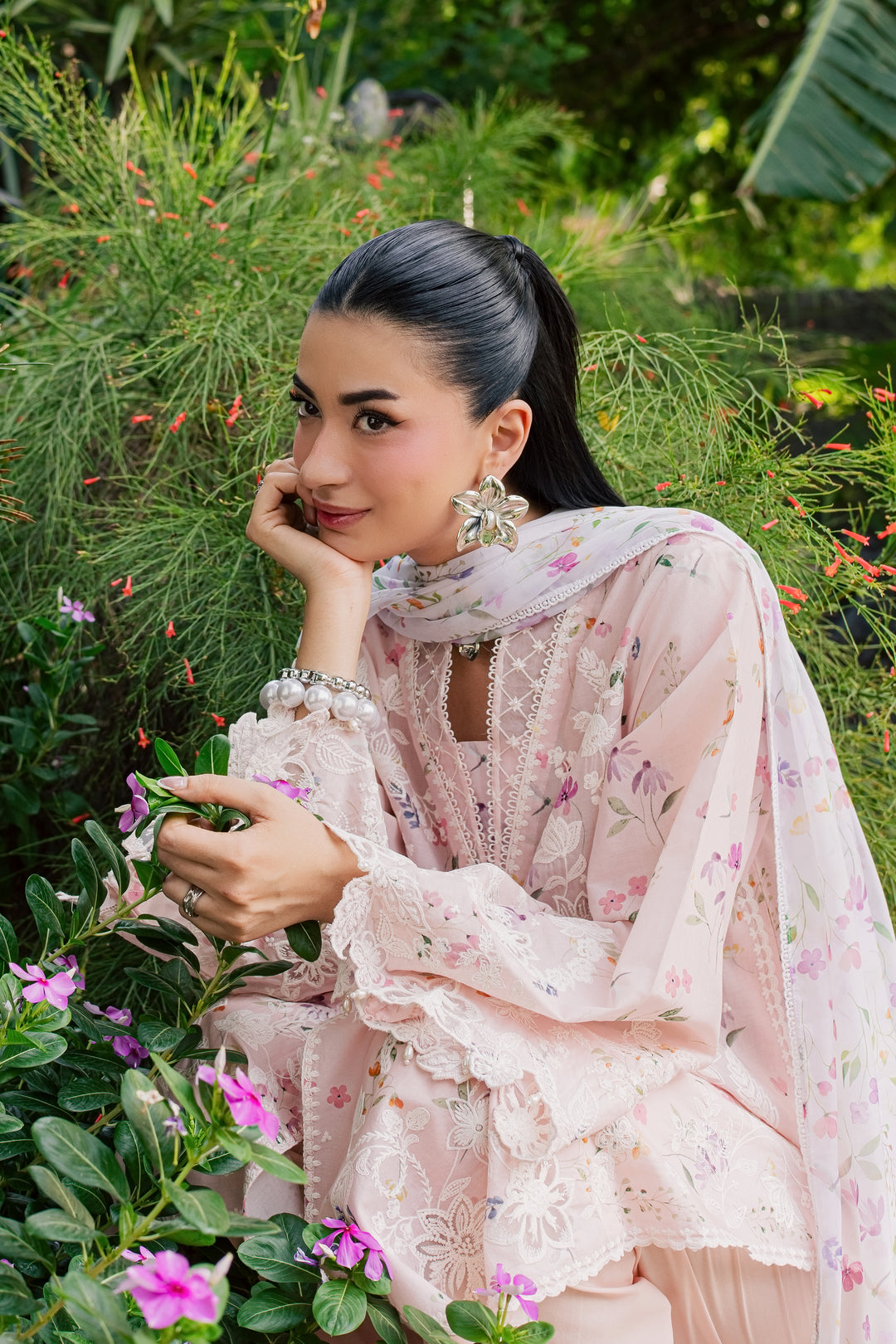 Sirel 3Pc - Luxury Embroidered Lawn