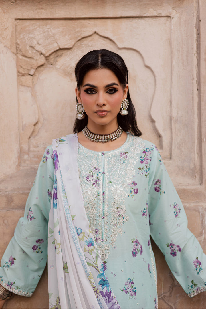 Morticia 3Pc - Festive Eid Prints