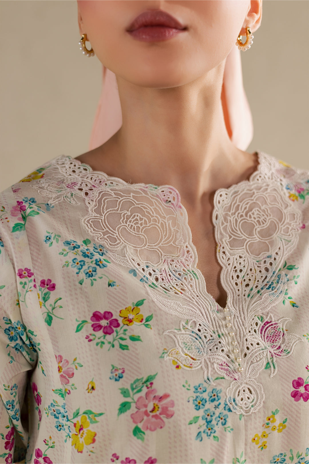 Floral Maze 2Pc - Printed Lawn Dress