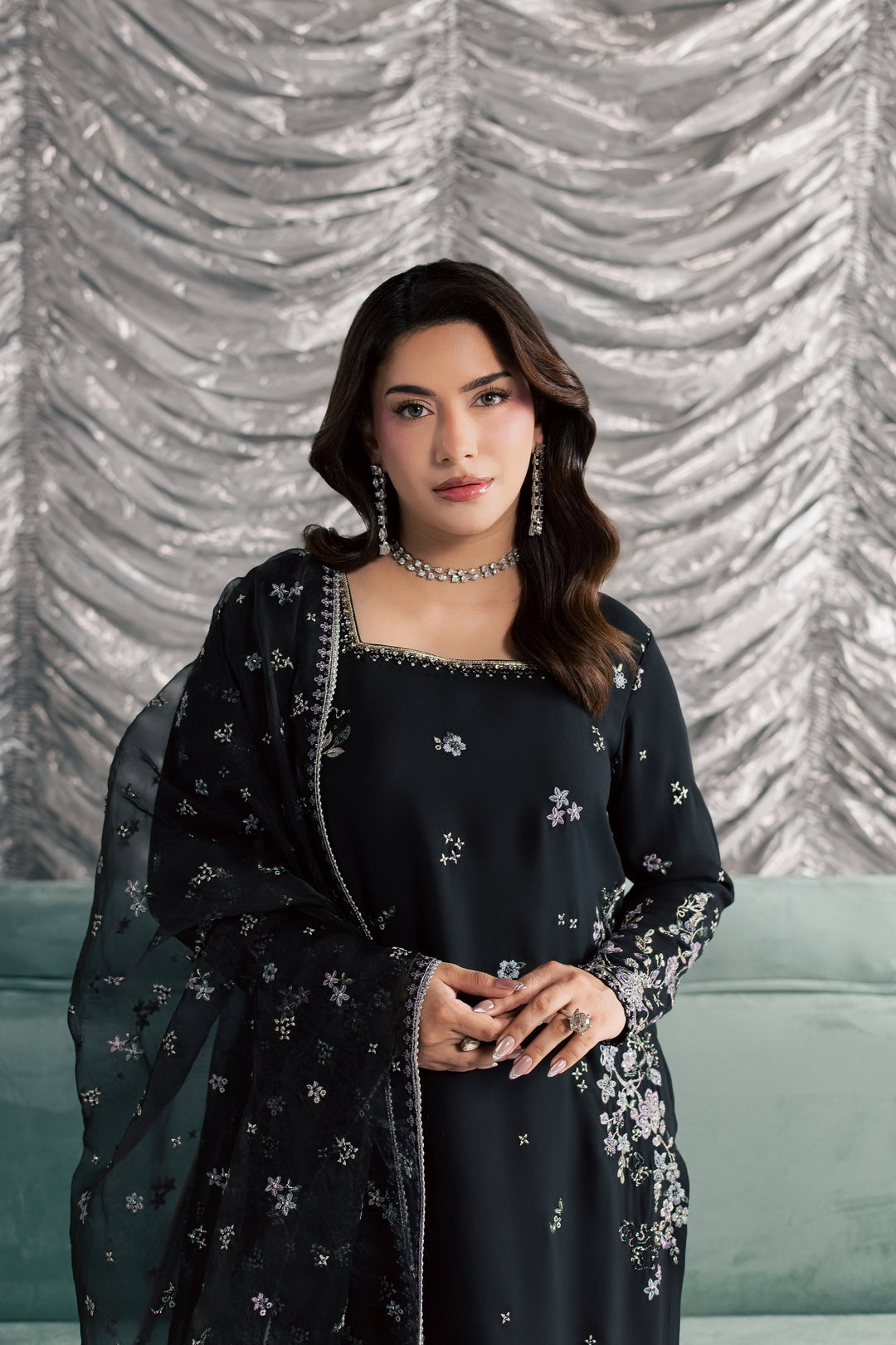 Ruhya 3Pc - Festive Luxe Pret