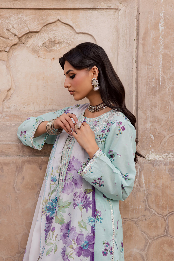 Morticia 3Pc - Festive Eid Prints