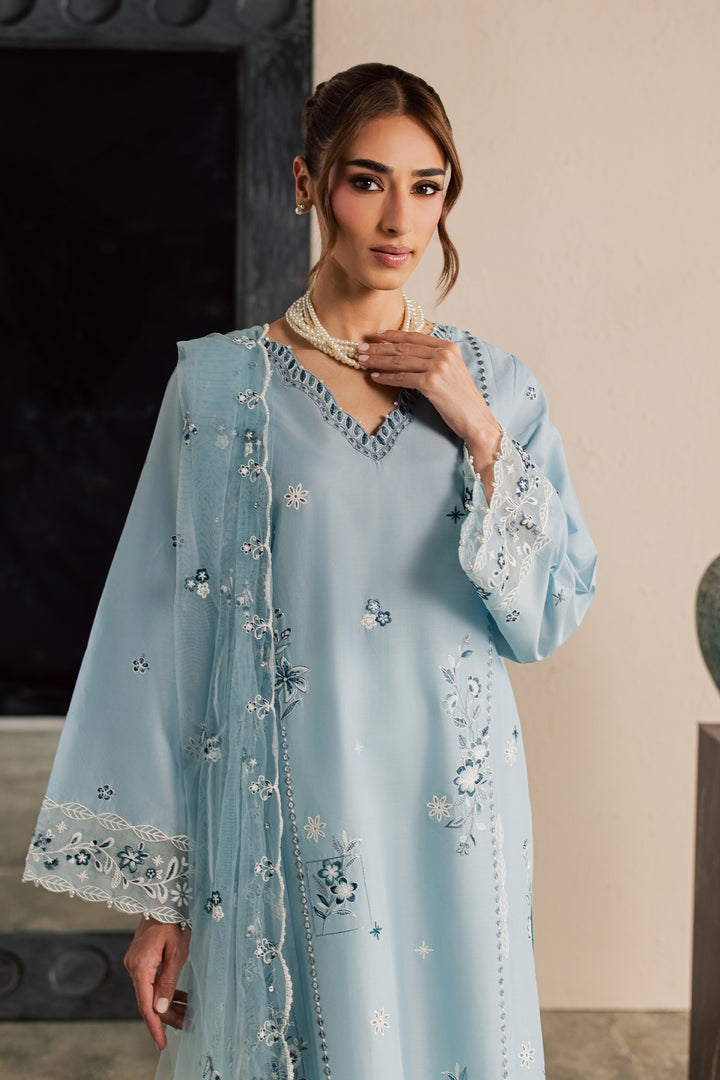 Minsk 3Pc - Embroidered Lawn Dress