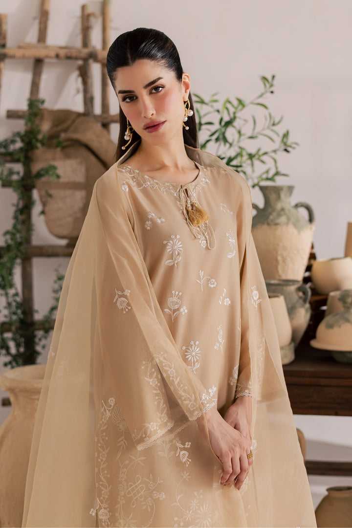 Miami 3Pc - Embroidered Lawn Dress