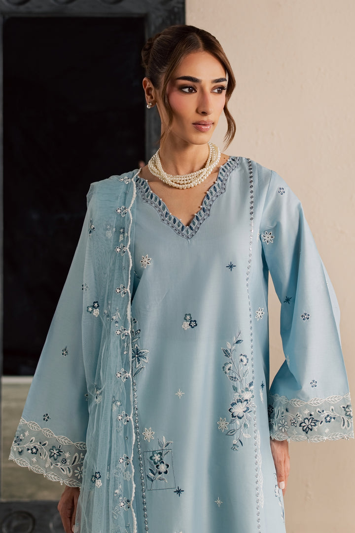 Nivea 3Pc - Embroidered Lawn Dress