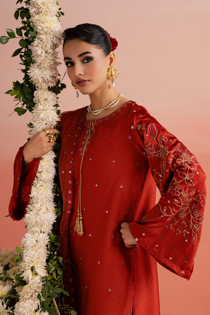 Rust Livia 3Pc - Festive Luxe Pret