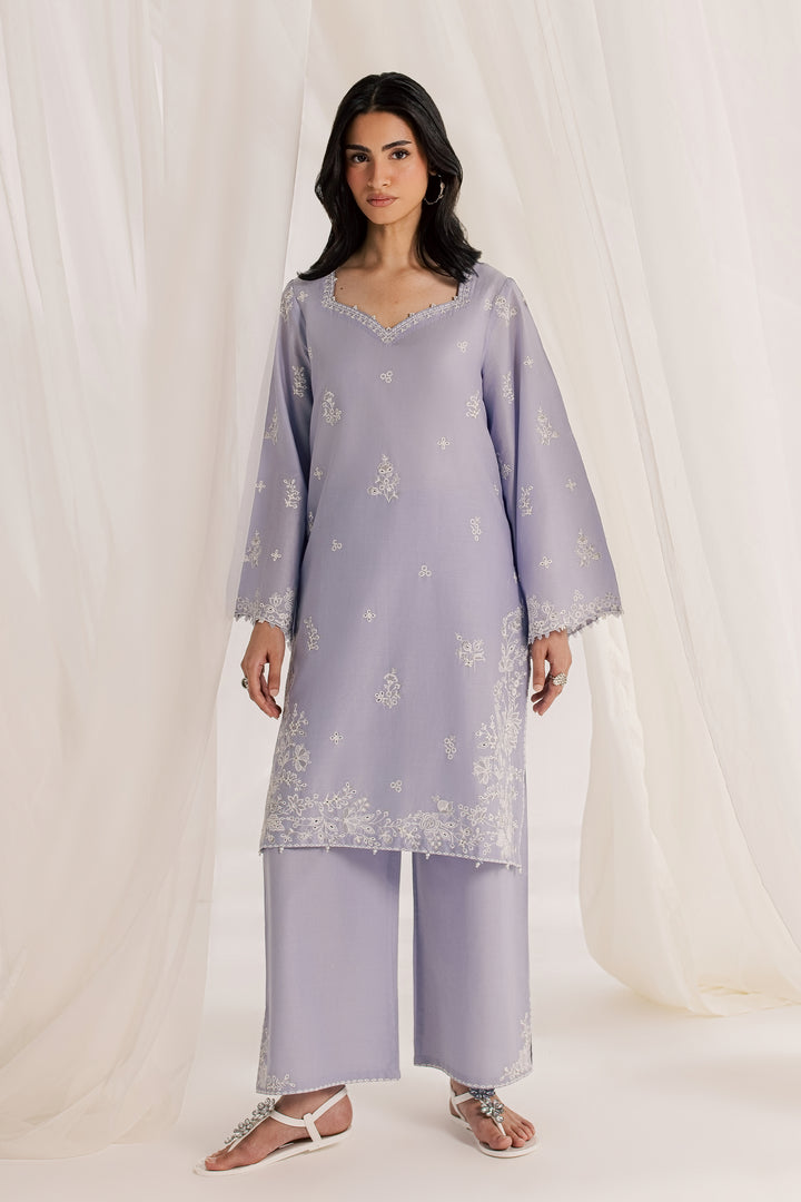 Junie 2Pc - Embroidered Lawn Dress
