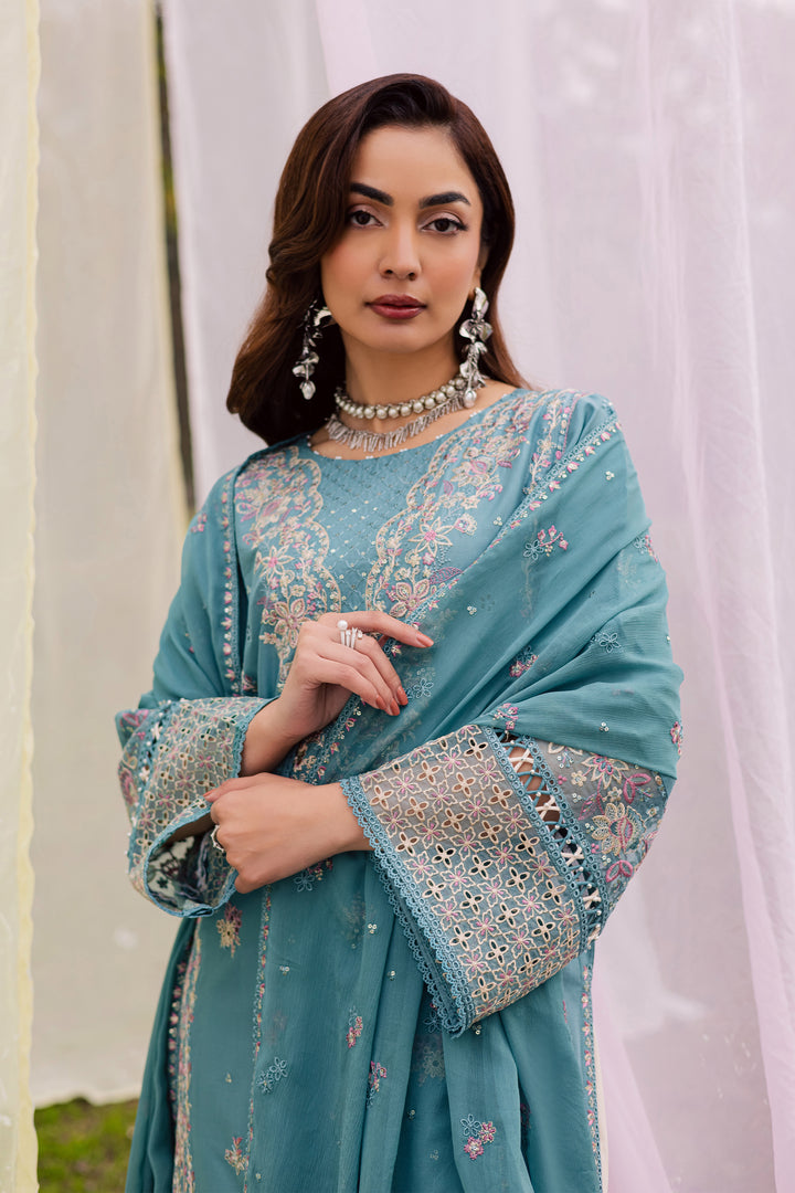 Aanso 3Pc - Festive Embroidered Lawn