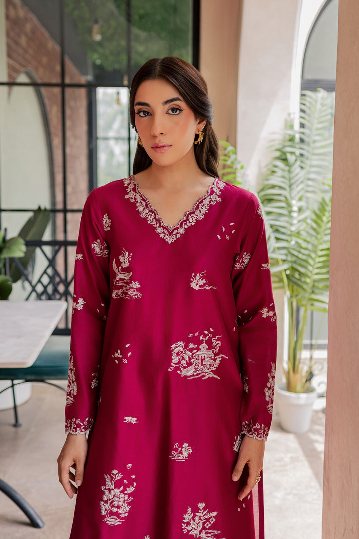 Arlo 2Pc - Embroidered Lawn Dress