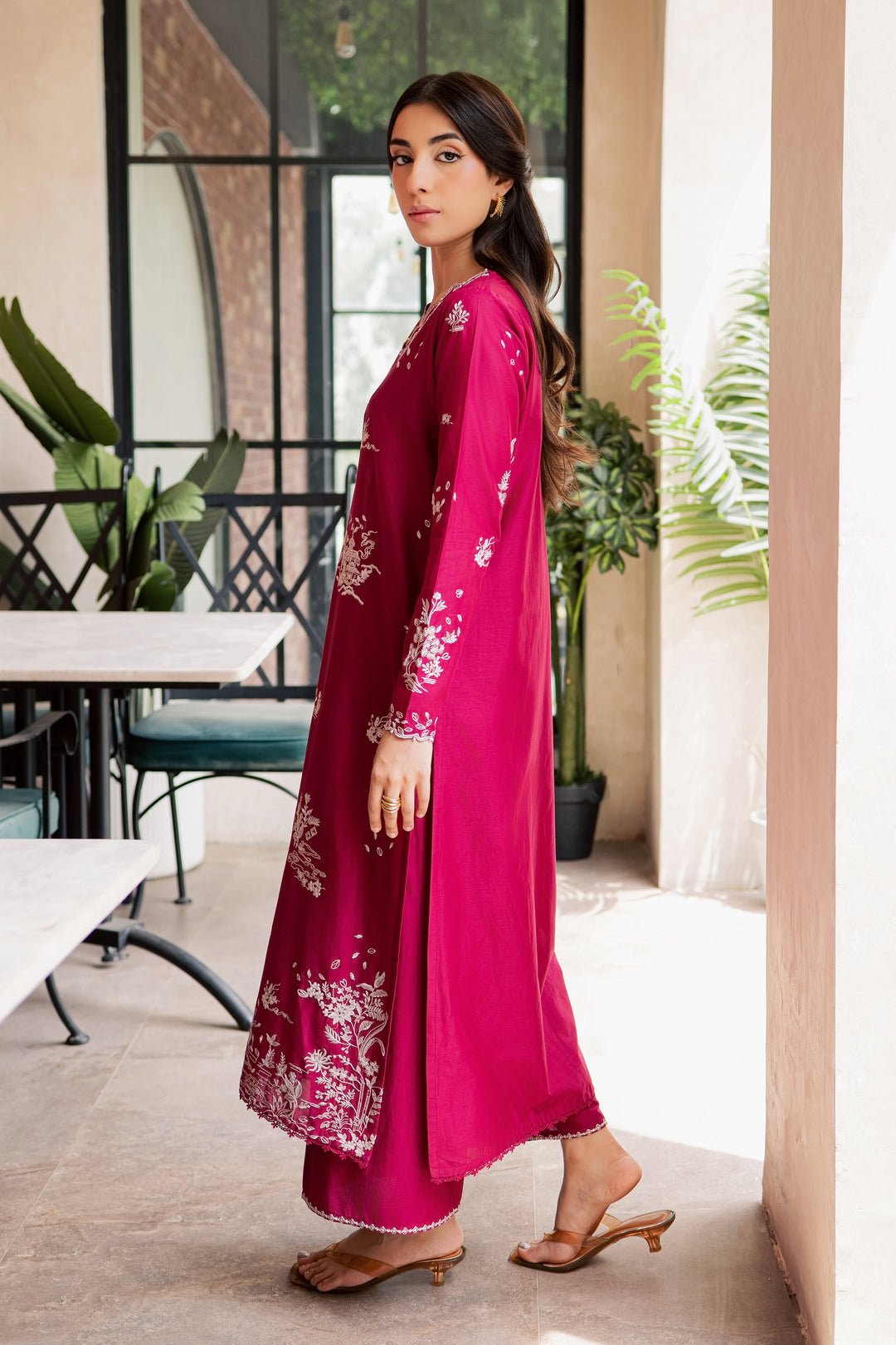 Arlo 2Pc - Embroidered Lawn Dress